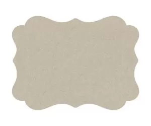 Tablita blank MDF 40x30x8mm