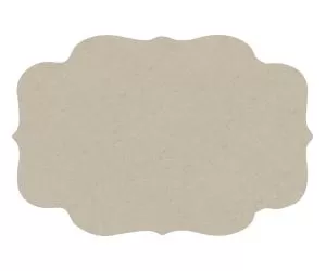 Tablita blank MDF 40x30x4mm